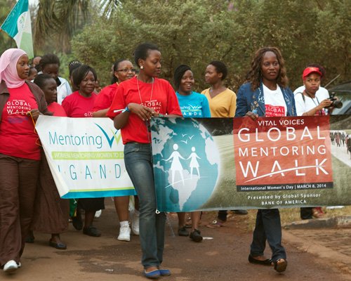 womens day mentoring walk